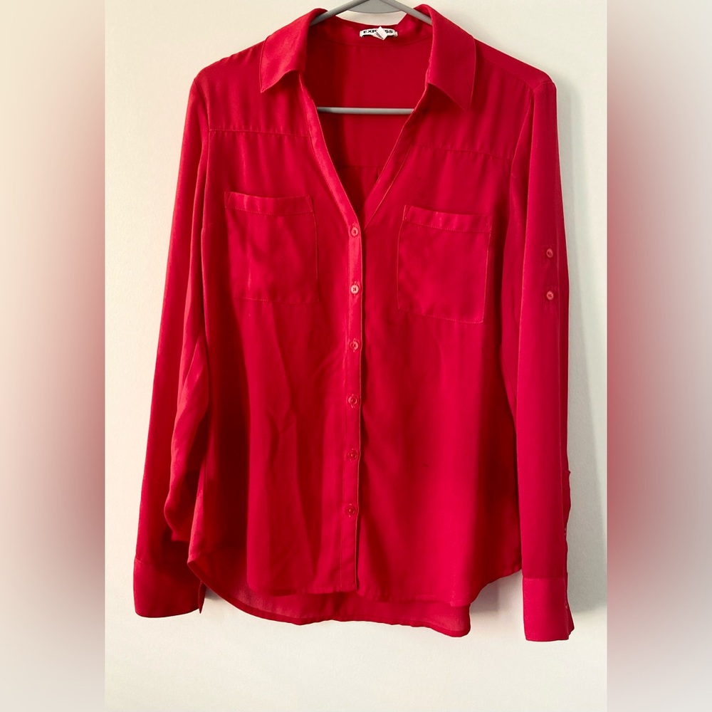 Express “Portofino Shirt” Blouse
